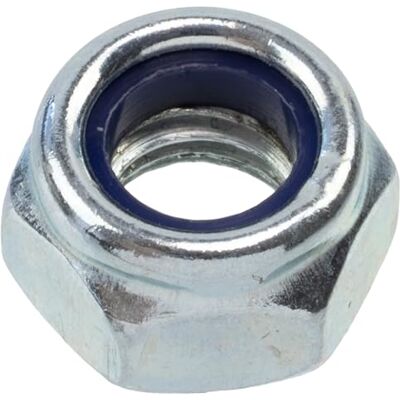 AERZETIX Lot de 100 Écrous de blocage M5x0.8 mm à 6 pans filetage métrique en acier zingué couleur argent montage assemblage usage général fixation - Publicité AERZETIX Lot de 100 Écrous de blocage M5x0.8 mm à 6 pans filetage métrique en acier zingué couleur argent montage assemblage usage général fixation - Publicité