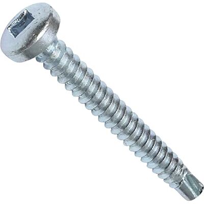 AERZETIX Lot de 50 Vis Autoperceuse Tête Cylindrique Ø4.2x38mm à Empreinte Carrée Vis à Tôle Autoperceuse DIN 7504N en Acier Zingué C48397 - Publicité AERZETIX Lot de 50 Vis Autoperceuse Tête Cylindrique Ø4.2x38mm à Empreinte Carrée Vis à Tôle Autoperceuse DIN 7504N en Acier Zingué C48397 - Publicité