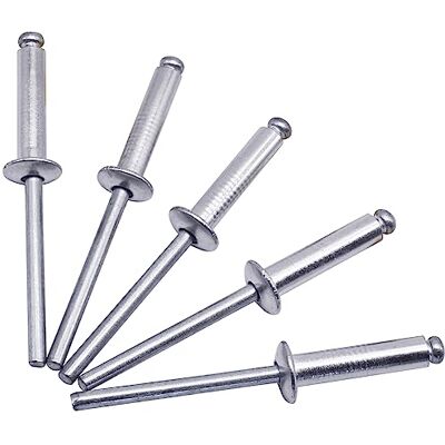 Marcopol Lot de 250 rivets aveugles 4,8 x 20 mm, tête bombée ouverte, DIN 7337, rivets en aluminium et mandrin en acier, rivets pop (250, 4,8 x 20 mm), Argenté. Publicité Marcopol Lot de 250 rivets aveugles 4,8 x 20 mm, tête bombée ouverte, DIN 7337, rivets en aluminium et mandrin en acier, rivets pop (250, 4,8 x 20 mm), Argenté. Publicité
