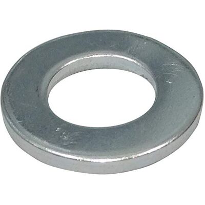 AERZETIX C44508 Lot de 100 Rondelles plates M10 épaisseur 2 mm DIN125 pour vis/boulon M10 en acier zingué couleur argent assemblage écrou étanchéité fixation quincaillerie - Publicité AERZETIX C44508 Lot de 100 Rondelles plates M10 épaisseur 2 mm DIN125 pour vis/boulon M10 en acier zingué couleur argent assemblage écrou étanchéité fixation quincaillerie - Publicité