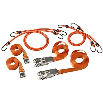 Master Lock 3249EURDAT FastLink Pack de Tendeurs et de Sangles pour Déménagement, Orange, 4 tendeurs + 2 Sangles + 2 Sangles à Cliquet - Publicité Master Lock 3249EURDAT FastLink Pack de Tendeurs et de Sangles pour Déménagement, Orange, 4 tendeurs + 2 Sangles + 2 Sangles à Cliquet - Publicité