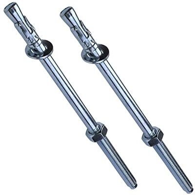 AERZETIX C54070-2x Boulon Vis d’ancrage filetage long, Goujon à expansion M12x240mm en acier zingué pour béton, pierre - Publicité AERZETIX C54070-2x Boulon Vis d’ancrage filetage long, Goujon à expansion M12x240mm en acier zingué pour béton, pierre - Publicité