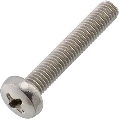 AERZETIX C59786 Lot de 10 Vis à métaux à tête cylindrique M5x30 mm à empreinte PH2 boulon d'assemblage DIN 7985 en acier inoxydable A2 couleur argent - Publicité AERZETIX C59786 Lot de 10 Vis à métaux à tête cylindrique M5x30 mm à empreinte PH2 boulon d'assemblage DIN 7985 en acier inoxydable A2 couleur argent - Publicité