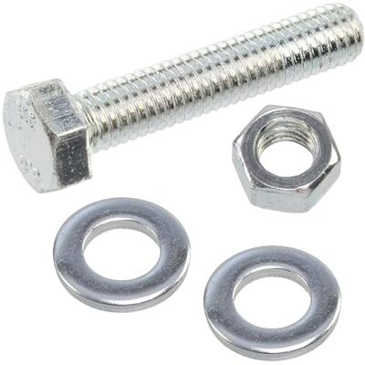 AERZETIX Kit ensemble de 25 boulons M5x25 mm à tête hexagonale + 50 rondelles M5x10 mm + 25 écrous hexagonaux M5 pour bricolage et fixation légère en acier - Publicité AERZETIX Kit ensemble de 25 boulons M5x25 mm à tête hexagonale + 50 rondelles M5x10 mm + 25 écrous hexagonaux M5 pour bricolage et fixation légère en acier - Publicité