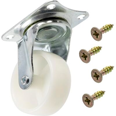 AERZETIX Lot de 4 Roulettes pivotantes rotatives à 360° Ø50 mm + 18 vis à bois 4.5x16 mm fixation à platine à billes 47x59 mm charge maximale 35 kg pour meubles étagères chariots - Publicité AERZETIX Lot de 4 Roulettes pivotantes rotatives à 360° Ø50 mm + 18 vis à bois 4.5x16 mm fixation à platine à billes 47x59 mm charge maximale 35 kg pour meubles étagères chariots - Publicité