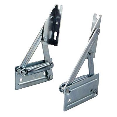 Gedotec Charnière Banc d'angle Coffre 1 Paire Ferrures de Coffre avec Ressort (Gauche + Droite) Acier Galvanisé Support Rabattable Panneaux d'assise en Bois Poids du Panneau jusqu'à 8 kg - Publicité Gedotec Charnière Banc d'angle Coffre 1 Paire Ferrures de Coffre avec Ressort (Gauche + Droite) Acier Galvanisé Support Rabattable Panneaux d'assise en Bois Poids du Panneau jusqu'à 8 kg - Publicité