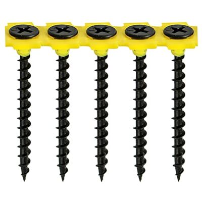 TIMco 00035COLDYS Vis à placo à collier à filetage grossier noir 3,5 x 35mm - Vis à placo - Publicité TIMco 00035COLDYS Vis à placo à collier à filetage grossier noir 3,5 x 35mm - Vis à placo - Publicité