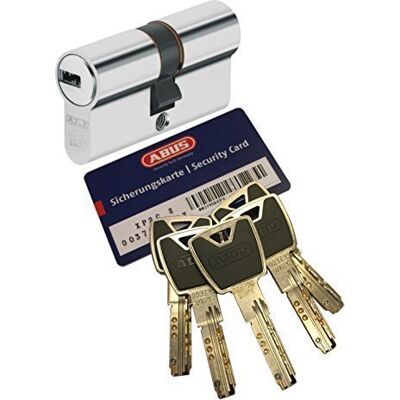 ABUS profilé XP2 Cylindre de serrure XP2S 40/50mm avec 5 clés - Publicité ABUS profilé XP2 Cylindre de serrure XP2S 40/50mm avec 5 clés - Publicité
