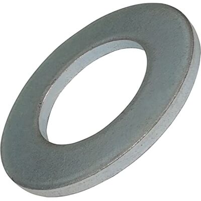 AERZETIX C44516 Lot de 10 Rondelles plates M30 épaisseur 3.8 mm DIN125 pour vis/boulon M30 en acier zingué couleur argent assemblage écrou étanchéité fixation quincaillerie - Publicité AERZETIX C44516 Lot de 10 Rondelles plates M30 épaisseur 3.8 mm DIN125 pour vis/boulon M30 en acier zingué couleur argent assemblage écrou étanchéité fixation quincaillerie - Publicité
