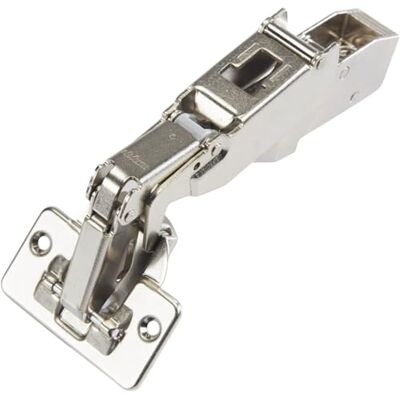 Blum Charniere de meuble pour ouverture a 170 degres-pour porte en applique recouvrement total Réf..71T6550 Type de boitier.A VISSER - - Publicité Blum Charniere de meuble pour ouverture a 170 degres-pour porte en applique recouvrement total Réf..71T6550 Type de boitier.A VISSER - - Publicité
