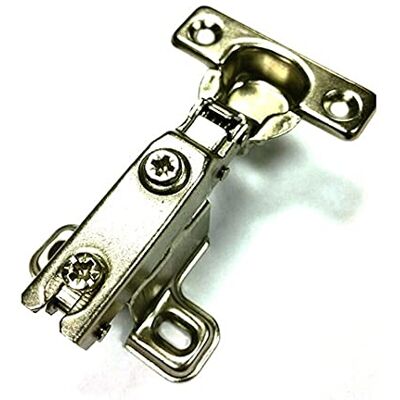 Merriway Bulk Hardware Bh06013 Cabinet Charnière 26 mm 95 ° Fermeture douce ZP coulissant encastré, Lot de 2 pièces - Publicité Merriway Bulk Hardware Bh06013 Cabinet Charnière 26 mm 95 ° Fermeture douce ZP coulissant encastré, Lot de 2 pièces - Publicité