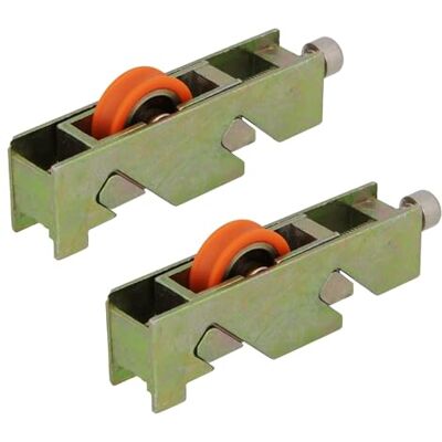 Amig Galet pour fenêtre coulissante Lot de 2 unités Dimensions 68 x 20 mm Boîtier métallique réglable Roulement à billes Conçu pour fenêtres coulissantes Acier bichromaté Mod. COR28 - Publicité Amig Galet pour fenêtre coulissante Lot de 2 unités Dimensions 68 x 20 mm Boîtier métallique réglable Roulement à billes Conçu pour fenêtres coulissantes Acier bichromaté Mod. COR28 - Publicité