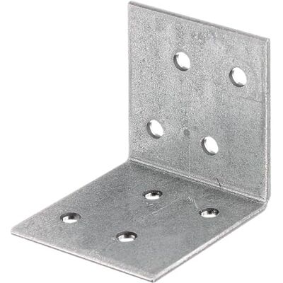 Alberts 329716 Équerres Corniere Acier d'assemblage galvanisée Sendzimir 40 x 40 x 40 mm Set de 75 - Publicité Alberts 329716 Équerres Corniere Acier d'assemblage galvanisée Sendzimir 40 x 40 x 40 mm Set de 75 - Publicité