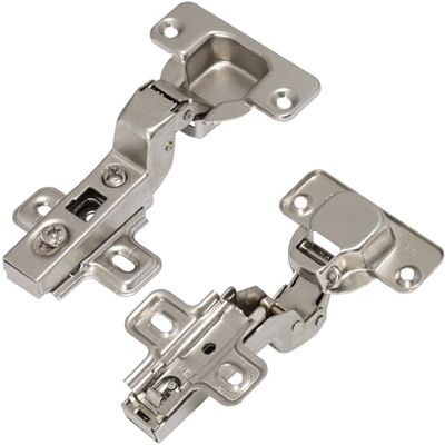 AERZETIX C41042 lot de 4 Charnières invisibles clipsables pour portes de meuble pour portes rentrantes permettent une ouverture à 110° ouverture de montage 35 mm - Publicité AERZETIX C41042 lot de 4 Charnières invisibles clipsables pour portes de meuble pour portes rentrantes permettent une ouverture à 110° ouverture de montage 35 mm - Publicité