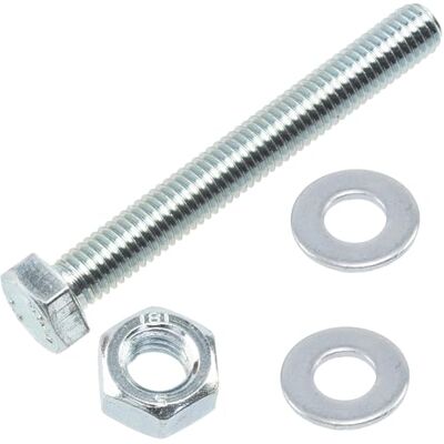 AERZETIX Kit ensemble de 15 boulons M8x65 mm à tête hexagonale + 30 rondelles M8x16 mm + 15 écrous hexagonaux M8 pour bricolage et fixation légère en acier - Publicité AERZETIX Kit ensemble de 15 boulons M8x65 mm à tête hexagonale + 30 rondelles M8x16 mm + 15 écrous hexagonaux M8 pour bricolage et fixation légère en acier - Publicité