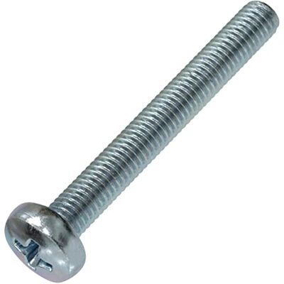 AERZETIX C59905 Lot de 50 Vis métaux à tête cylindrique M5x40 mm à empreinte PH2 boulon d'assemblage DIN 7985 dureté 4.8 en acier au carbone couleur argent - Publicité AERZETIX C59905 Lot de 50 Vis métaux à tête cylindrique M5x40 mm à empreinte PH2 boulon d'assemblage DIN 7985 dureté 4.8 en acier au carbone couleur argent - Publicité