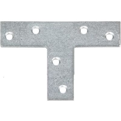 Alberts 333003 Platine d'assemblage en forme de T galvanisée Sendzimir 70 x 50 x 16 mm - Publicité Alberts 333003 Platine d'assemblage en forme de T galvanisée Sendzimir 70 x 50 x 16 mm - Publicité