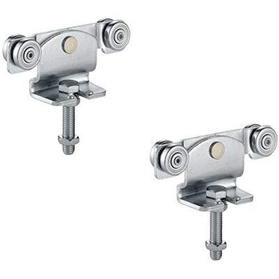 Gedotec Helm Agrar Roller Apparatus 571 entraînement Réglable en hauteur Double paire pour glissières en acier Rouleaux profil 500 Roulettes pour ferrure de porte coulissante 2 Pièces - Publicité Gedotec Helm Agrar Roller Apparatus 571 entraînement Réglable en hauteur Double paire pour glissières en acier Rouleaux profil 500 Roulettes pour ferrure de porte coulissante 2 Pièces - Publicité