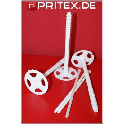 Wkręt-met Kołki LTX - Fixation Styropian - 10x220 - 100 pcs - Publicité Wkręt-met Kołki LTX - Fixation Styropian - 10x220 - 100 pcs - Publicité