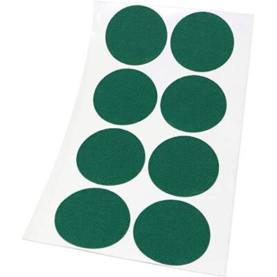 Adsamm ® / 8 x patins en feutre / verts / Ø 50 mm / rond / 1,5 mm d' épaisseur / patins glisseurs auto-adhésifs de qualité optimale de ® - Publicité Adsamm ® / 8 x patins en feutre / verts / Ø 50 mm / rond / 1,5 mm d' épaisseur / patins glisseurs auto-adhésifs de qualité optimale de ® - Publicité