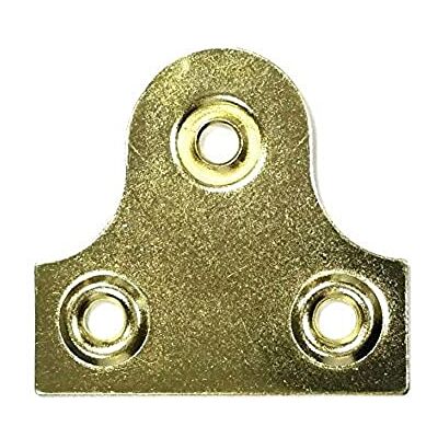Merriway Bulk Hardware Bh05295 Image Miroir en verre à suspendre plaque ronde Laiton plaqué 50 mm, lot de 4 pièces - Publicité Merriway Bulk Hardware Bh05295 Image Miroir en verre à suspendre plaque ronde Laiton plaqué 50 mm, lot de 4 pièces - Publicité