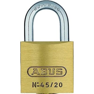 ABUS 118197 45/20 Twins SB Cadenas en laiton Lot de 2 (Import Allemagne) - Publicité ABUS 118197 45/20 Twins SB Cadenas en laiton Lot de 2 (Import Allemagne) - Publicité