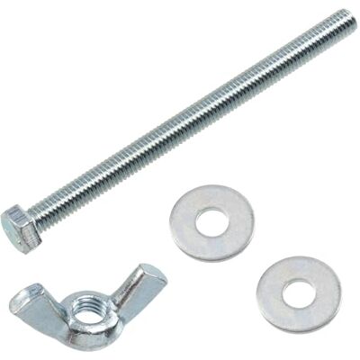 AERZETIX Kit ensemble de 25 écrous papillons à oreilles M5 + 50 rondelles plates larges pour vis M5 + 25 boulons M5x70 mm à tête hexagonale en acier - Publicité AERZETIX Kit ensemble de 25 écrous papillons à oreilles M5 + 50 rondelles plates larges pour vis M5 + 25 boulons M5x70 mm à tête hexagonale en acier - Publicité