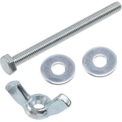 AERZETIX Kit ensemble de 25 écrous papillons à oreilles M4 + 50 rondelles plates larges pour vis M4 + 25 boulons M4x50 mm à tête hexagonale en acier - Publicité AERZETIX Kit ensemble de 25 écrous papillons à oreilles M4 + 50 rondelles plates larges pour vis M4 + 25 boulons M4x50 mm à tête hexagonale en acier - Publicité