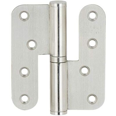 Gedotec Charnière de Porte Startec H2210 1 Pièce Acier Inoxydable Paumelle à visser pour portes intérieures non feuillurées Charnière avec butée: DIN gauche Capacité jusqu'à 68 kg - Publicité Gedotec Charnière de Porte Startec H2210 1 Pièce Acier Inoxydable Paumelle à visser pour portes intérieures non feuillurées Charnière avec butée: DIN gauche Capacité jusqu'à 68 kg - Publicité