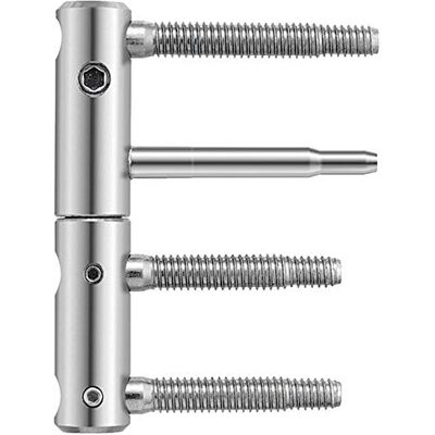 Gedotec Lot de 2 sangles de porte réglables 3-DIM en 2 parties Roues Ø 20 mm Charnière de porte pour portes en bois lourdes et portes d'intérieur Acier galvanisé 1 pièce - Publicité Gedotec Lot de 2 sangles de porte réglables 3-DIM en 2 parties Roues Ø 20 mm Charnière de porte pour portes en bois lourdes et portes d'intérieur Acier galvanisé 1 pièce - Publicité