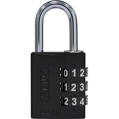 ABUS Serrure à combinaison 144/30 avec grands chiffres, 80797 - Publicité ABUS Serrure à combinaison 144/30 avec grands chiffres, 80797 - Publicité