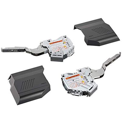 Gedotec Blum Aventos HK-S Kit complet pour volet roulant monobloc Gris foncé Capacité 20K2E00.02 LF 960-2215 1 Set complet Charnière à rabat avec fixations avant - Publicité Gedotec Blum Aventos HK-S Kit complet pour volet roulant monobloc Gris foncé Capacité 20K2E00.02 LF 960-2215 1 Set complet Charnière à rabat avec fixations avant - Publicité