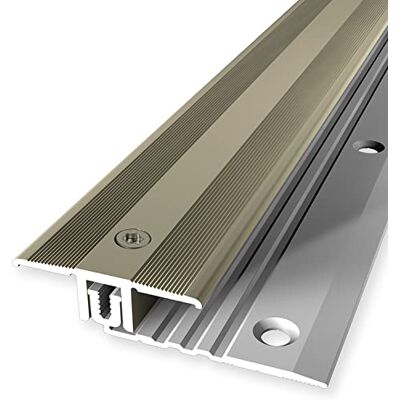 PROVISTON Barre de seuil de rattrapage sol stratifié Largeur 34 mm Niveau de rattrapage 6,5-16 mm Longueur 2700 mm Profilé de rattrapage en alu Couleur sablé 1 pièce - Publicité PROVISTON Barre de seuil de rattrapage sol stratifié Largeur 34 mm Niveau de rattrapage 6,5-16 mm Longueur 2700 mm Profilé de rattrapage en alu Couleur sablé 1 pièce - Publicité