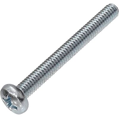 AERZETIX C59873 Lot de 50 Vis métaux à tête cylindrique M4x35 mm à empreinte PH2 boulon d'assemblage DIN 7985 dureté 4.8 en acier au carbone couleur argent - Publicité AERZETIX C59873 Lot de 50 Vis métaux à tête cylindrique M4x35 mm à empreinte PH2 boulon d'assemblage DIN 7985 dureté 4.8 en acier au carbone couleur argent - Publicité