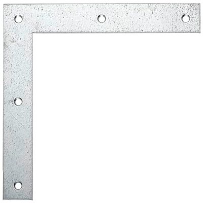 Alberts 847678 Équerre d'angle galvanisée Sendzimir 120 x 120 x 20 mm kit de 120 - Publicité Alberts 847678 Équerre d'angle galvanisée Sendzimir 120 x 120 x 20 mm kit de 120 - Publicité