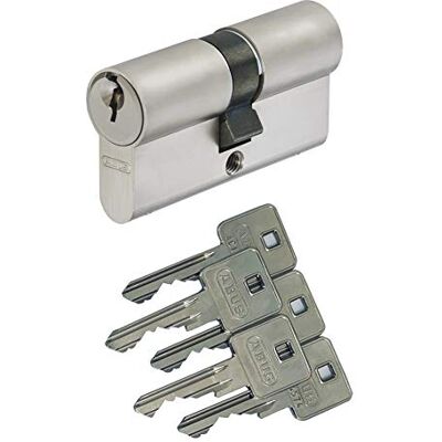 ABUS Double cylindre A93 30/45 mm Avec 5 clés Avec fonction débrayable et protection anti-perçage Profil C73 C83 - Publicité ABUS Double cylindre A93 30/45 mm Avec 5 clés Avec fonction débrayable et protection anti-perçage Profil C73 C83 - Publicité