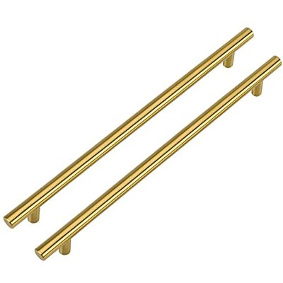 LONTAN Lot de 10 poignee de meuble cuisine poignée laiton LS201GD256 poignee laiton poignee meuble poignee meuble cuisine poignée inox Entraxe 256mm - Publicité LONTAN Lot de 10 poignee de meuble cuisine poignée laiton LS201GD256 poignee laiton poignee meuble poignee meuble cuisine poignée inox Entraxe 256mm - Publicité