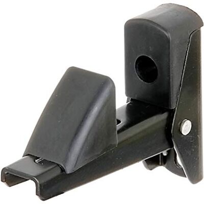 Alberts 307752 Arrêt de volet fermeture automatique aluminium, laqué en noir écartement arrêt platine 15-50 mm - Publicité Alberts 307752 Arrêt de volet fermeture automatique aluminium, laqué en noir écartement arrêt platine 15-50 mm - Publicité