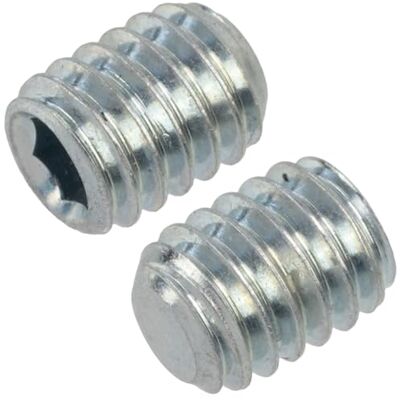 AERZETIX Lot de 12 Vis de Blocage Réglage sans Tête M4x5 mm à Bout Plat à Empreinte HEX2 à 6 Pans Creux en Acier Couleur Argent - Publicité AERZETIX Lot de 12 Vis de Blocage Réglage sans Tête M4x5 mm à Bout Plat à Empreinte HEX2 à 6 Pans Creux en Acier Couleur Argent - Publicité