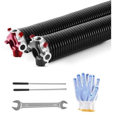 Ressorts de torsion pour porte de garage Vevor - Acier à haute teneur en carbone, 0.234 X 2 X 31 pouces, durables - Publicité Ressorts de torsion pour porte de garage Vevor - Acier à haute teneur en carbone, 0.234 X 2 X 31 pouces, durables - Publicité