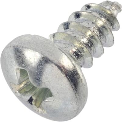 AERZETIX Lot de 100 Vis Autotaraudeuses M4.2x9.5mm à Tête Ronde Bombée à Empreinte Cruciforme PH DIN7981 en Acier Zingué Tôle Assemblage Fixation Serrage Quincaillerie - Publicité AERZETIX Lot de 100 Vis Autotaraudeuses M4.2x9.5mm à Tête Ronde Bombée à Empreinte Cruciforme PH DIN7981 en Acier Zingué Tôle Assemblage Fixation Serrage Quincaillerie - Publicité