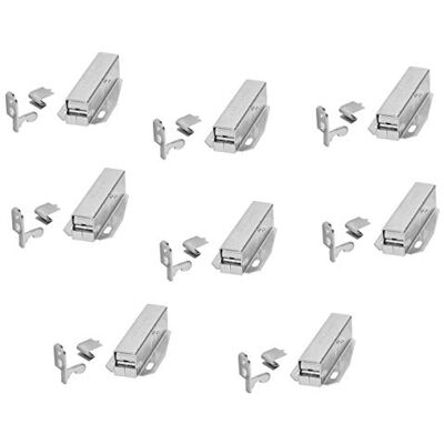Gedotec Loqueteau à ressort AUTOMATIQUE Fermeture à pression de porte Loqueteau à pression Toutch-Latch Loqueteau de meuble à visser Métal zingué brillant - Publicité Gedotec Loqueteau à ressort AUTOMATIQUE Fermeture à pression de porte Loqueteau à pression Toutch-Latch Loqueteau de meuble à visser Métal zingué brillant - Publicité