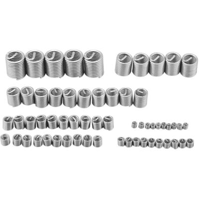 Walfront Filets Rapportés Type M3 M4 M5 M6 M8 M10 M12 Assortiment d'Inserts de Réparation de Fil Métallique en Acier Inoxydable - Publicité Walfront Filets Rapportés Type M3 M4 M5 M6 M8 M10 M12 Assortiment d'Inserts de Réparation de Fil Métallique en Acier Inoxydable - Publicité