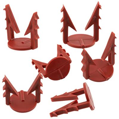AERZETIX C65199 Lot de 100 Clips de fixation pour maille/filet/treillis armé en fibres de verre Ø14x20 mm en plastique plaque polystyrène extrudé expansé travaux support bâtiment enduit colle - Publicité AERZETIX C65199 Lot de 100 Clips de fixation pour maille/filet/treillis armé en fibres de verre Ø14x20 mm en plastique plaque polystyrène extrudé expansé travaux support bâtiment enduit colle - Publicité