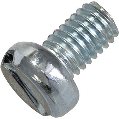 AERZETIX C58323 Lot de 30 Vis M5x10 mm à métaux à tête cylindrique et empreinte fendue SL pour boulon d'assemblage DIN 84 en acier zingué couleur : argent - Publicité AERZETIX C58323 Lot de 30 Vis M5x10 mm à métaux à tête cylindrique et empreinte fendue SL pour boulon d'assemblage DIN 84 en acier zingué couleur : argent - Publicité