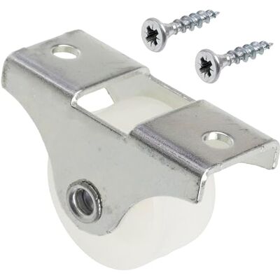 AERZETIX Lot de 12 Roues roulettes de meubles à platine fixé Ø25 + 26 vis à bois Ø3.5x16 mm plaque de montage 42x18 mm capacité de charge 25 kg - Publicité AERZETIX Lot de 12 Roues roulettes de meubles à platine fixé Ø25 + 26 vis à bois Ø3.5x16 mm plaque de montage 42x18 mm capacité de charge 25 kg - Publicité