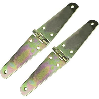 AERZETIX C58706 Lot de 2 charnières de caisses triangulaires 200x40x2 mm à 6 trous ronds en acier zingué - Publicité AERZETIX C58706 Lot de 2 charnières de caisses triangulaires 200x40x2 mm à 6 trous ronds en acier zingué - Publicité