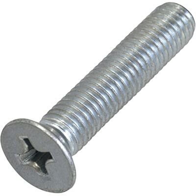 AERZETIX C58395 Lot de 20 Vis à tête fraisées M8x40 mm à empreinte PH à filetage métrique standard pour boulon d'assemblage DIN 965 en acier zingué couleur argent - Publicité AERZETIX C58395 Lot de 20 Vis à tête fraisées M8x40 mm à empreinte PH à filetage métrique standard pour boulon d'assemblage DIN 965 en acier zingué couleur argent - Publicité