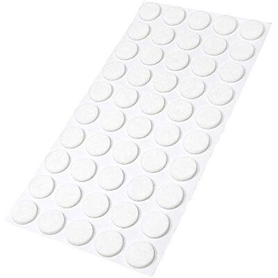 Adsamm ® / 50 x patins en feutre / blancs / Ø 16 mm / rond / épaisseur 3,5 mm / patins glisseurs auto-adhésifs de qualité optimale - Publicité Adsamm ® / 50 x patins en feutre / blancs / Ø 16 mm / rond / épaisseur 3,5 mm / patins glisseurs auto-adhésifs de qualité optimale - Publicité