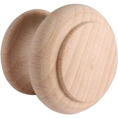 Gedotec Boutons de meuble en bois Diamètre : 35 mm Lot de 10 boutons de porte pour armoires Hêtre brut (non traité) avec matériel de fixation I Giovanni I Boutons pour armoires de cuisine - - Publicité Gedotec Boutons de meuble en bois Diamètre : 35 mm Lot de 10 boutons de porte pour armoires Hêtre brut (non traité) avec matériel de fixation I Giovanni I Boutons pour armoires de cuisine - - Publicité